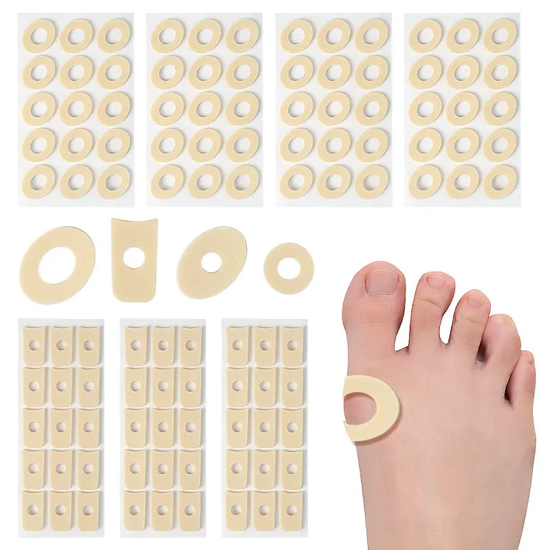 Heel Liner Grip - 1/2/3시트 발가락 및 발 보호 패드,