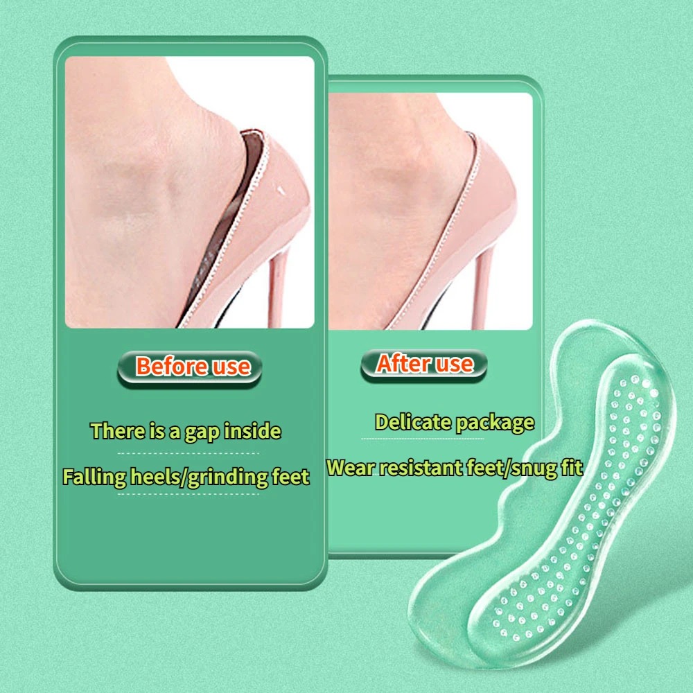 실리콘 젤 힐 그립 여성용 하이힐 신발 안창, 발뒤꿈치 - Heel Liner Grip 리뷰 및 가격