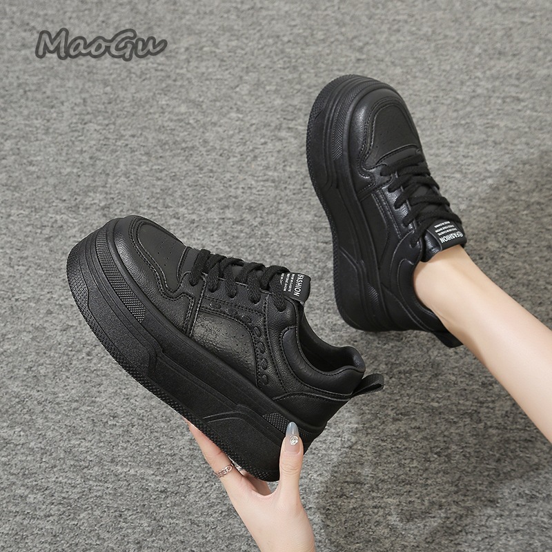 키높이 플랫폼 화이트 스니커즈 여성 레이스업 청키 솔  - Leather Sneaker Care Kit 리뷰 및 가격