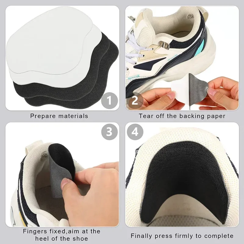 6pcs 스포츠 신발 수리 스티커 스웨이드 발 뒤꿈치  - Heel Liner Grip 리뷰 및 가격