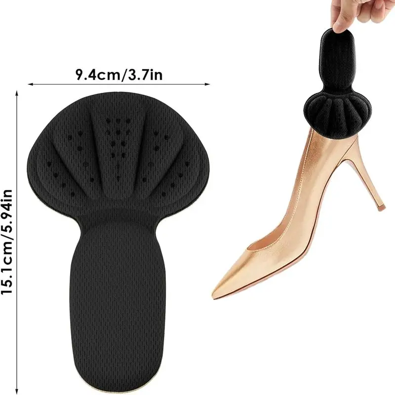 새로운 2 in 1 스폰지 발 뒤꿈치 쿠션 인서트 뒷면 - Heel Liner Grip 리뷰 및 가격
