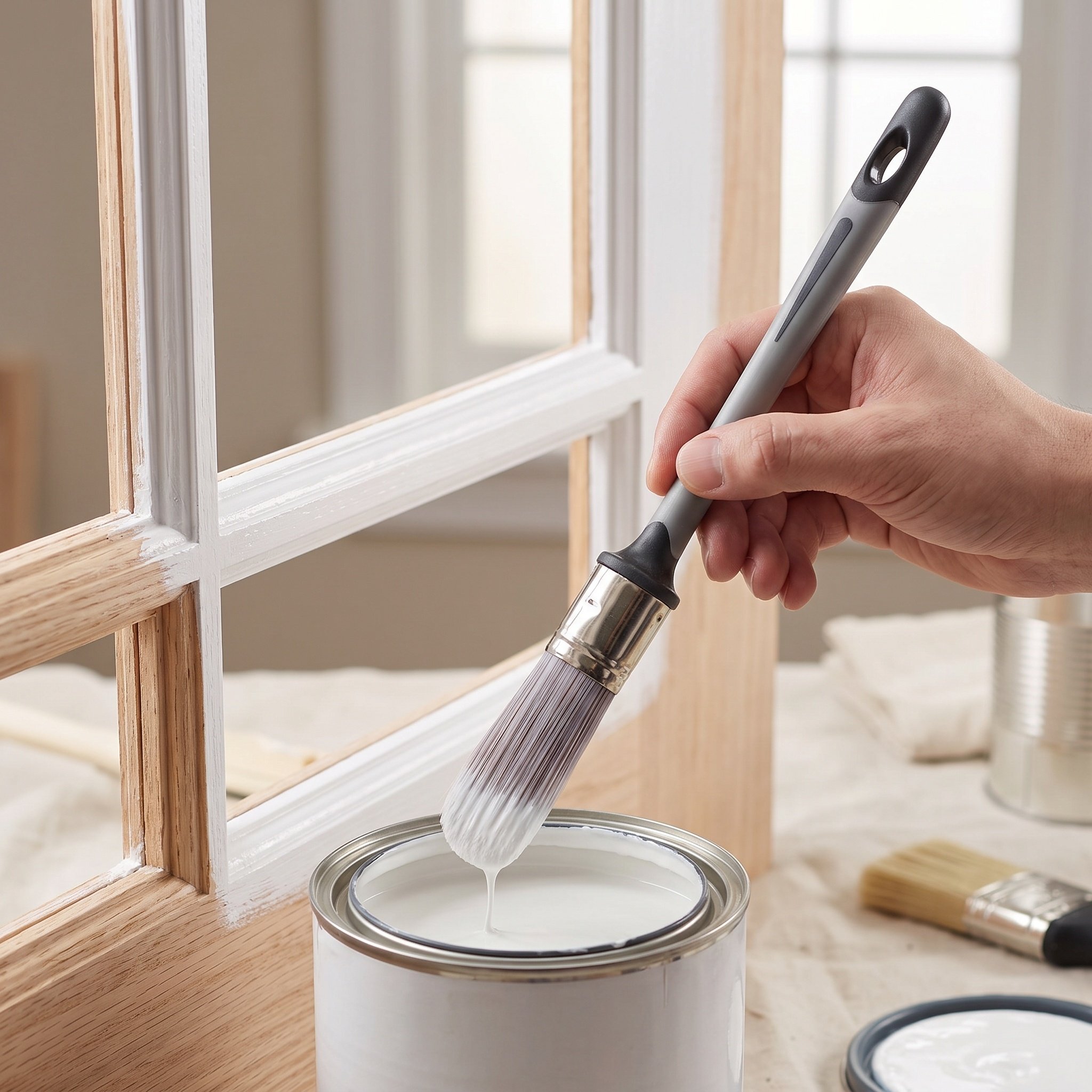 페인트 브러시, 납작한 나일론 솔, 가정용 벽면 페인트 - Brush Bristle Set 리뷰 및 가격
