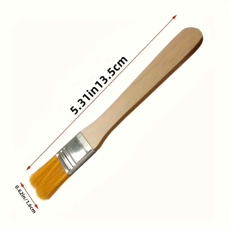 10개 나무 손잡이 나일론 페인트 브러시 (유화, 먼지 - Brush Bristle Set 리뷰 및 가격